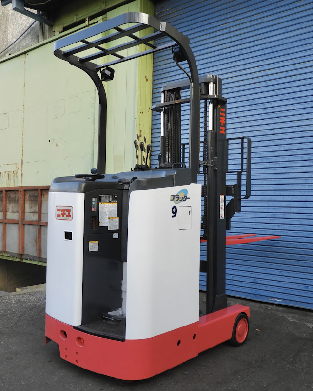 NICHIYU FBRM9 900kg Reach truck forklift in Gunma