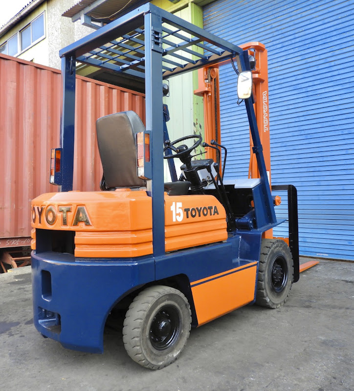 TOYOTA 5FGL15 1.5 Ton Gas/LPG Forklift in Gunma