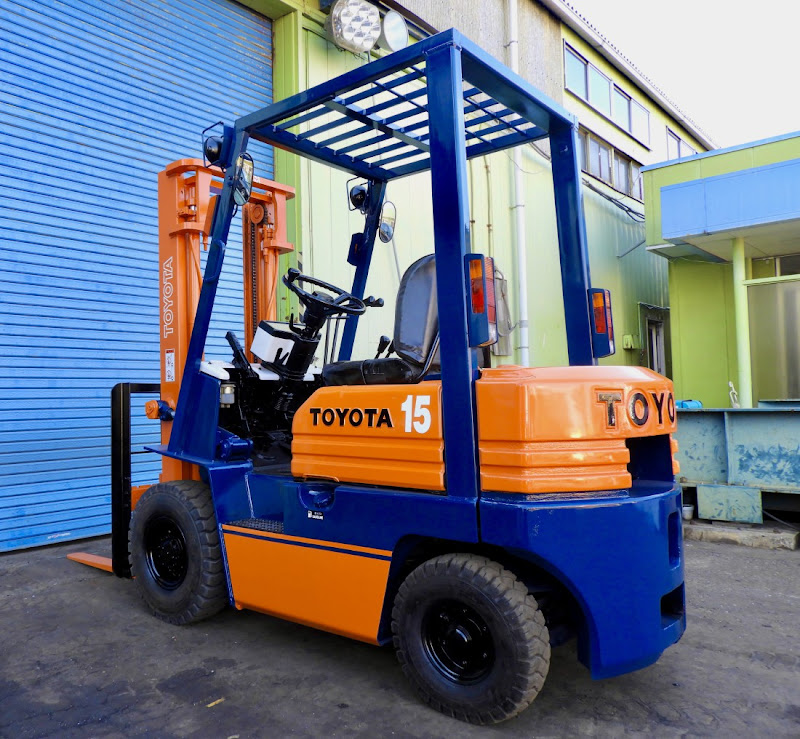 TOYOTA 5FGL15 (1223h) 1.5 Ton Gas/LPG Forklift in Gunma