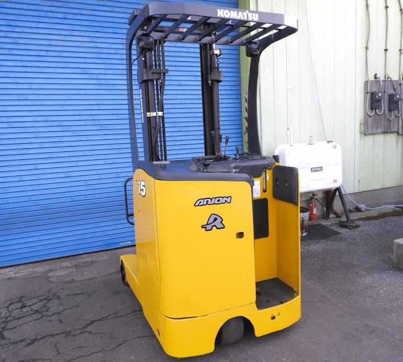 KOMATSU FB15RL-14 1.5 Ton Reach truck forklift in Gunma