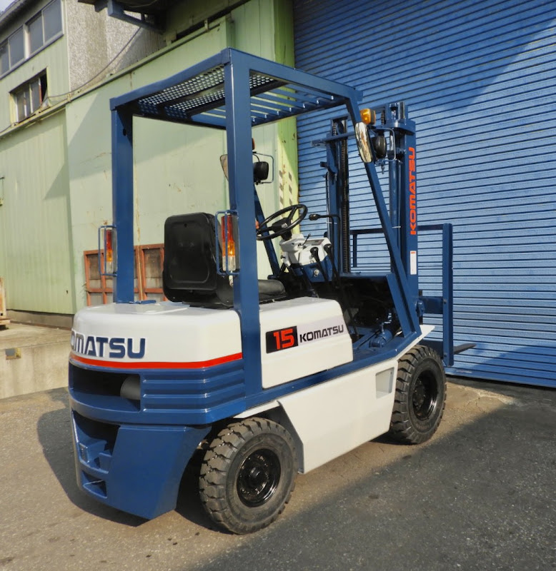 KOMATSU FG15H-15 1.5 Ton Gas/LPG Forklift in Gunma