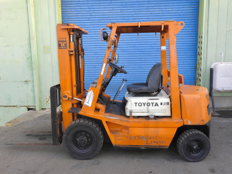 TOYOTA 4FGL20 1.8 Ton Gas/LPG Forklift in Gunma