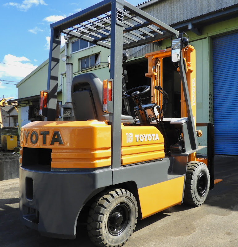 TOYOTA 5FGL18 1.8 Ton Gas/LPG Forklift in Gunma