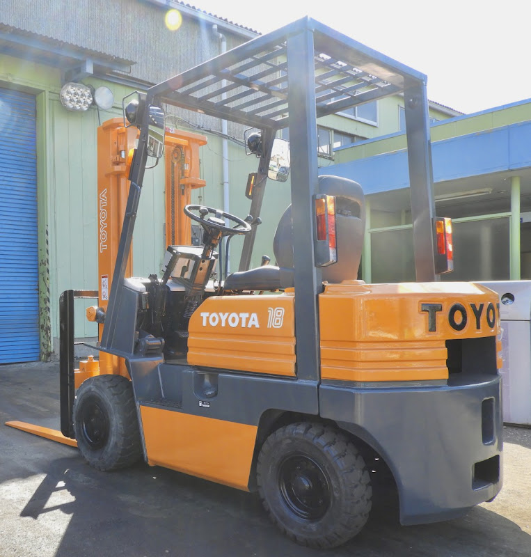 TOYOTA 5FGL18 1.8 Ton Gas/LPG Forklift in Gunma