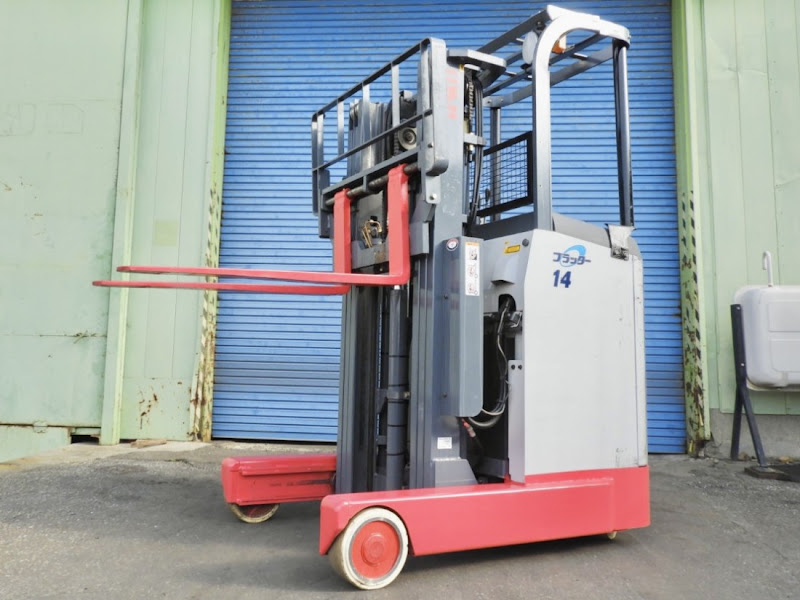 NICHIYU FBRMW14-75-430M 1.5 Ton Reach truck forklift in Gunma