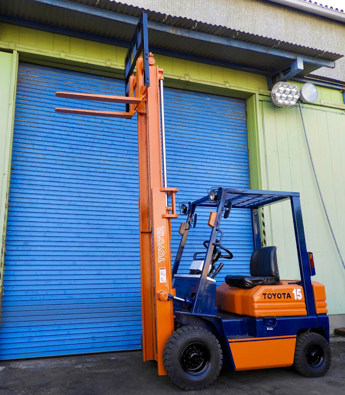 TOYOTA 5FGL15 (1223h) 1.5 Ton Gas/LPG Forklift in Gunma