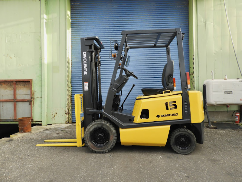 SUMITOMO FG15 1.5 Ton Gas/LPG Forklift in Gunma