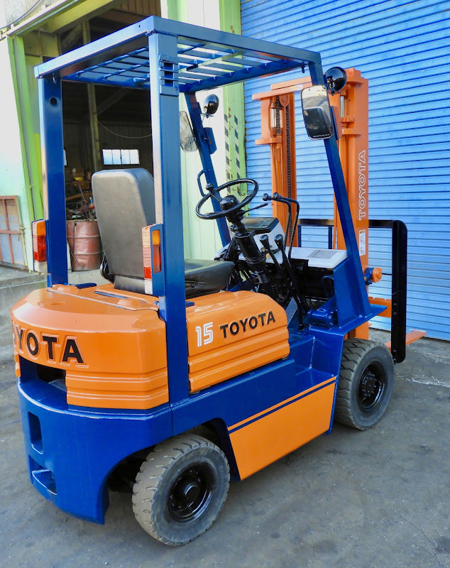 TOYOTA 5FGL15 1.5 Ton Gas/LPG Forklift in Gunma