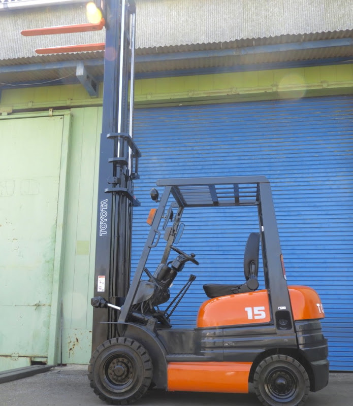 TOYOTA 6FD15 1.5 Ton Gas/LPG Forklift in Gunma