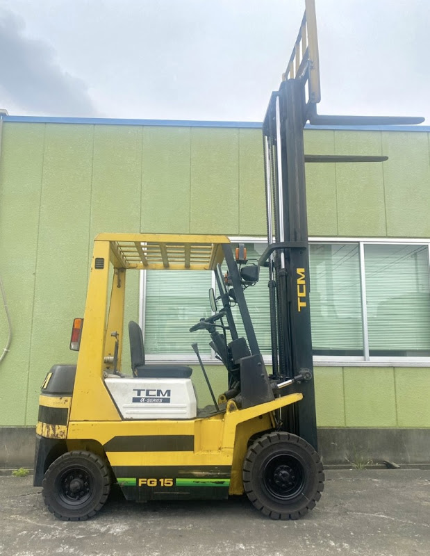 TCM FG15 a series 1.5 Ton Gas/LPG Forklift in Gunma