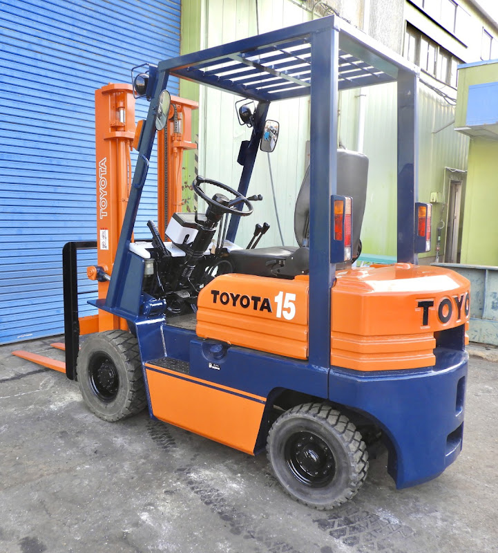 TOYOTA 5FGL15 1.5 Ton Gas/LPG Forklift in Gunma