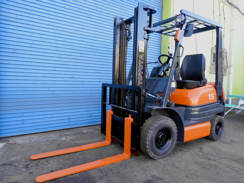 TOYOTA 6FGL15 1.5 Ton Gas/LPG Forklift in Gunma