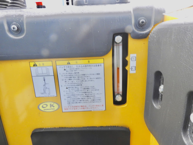 KOMATSU FB15RS-15 1.5 Ton Reach truck forklift in Gunma