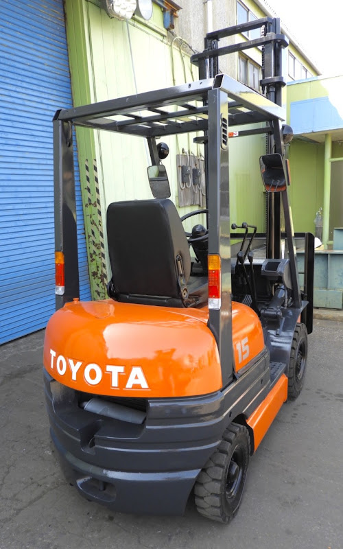 TOYOTA 6FD15 1.5 Ton Gas/LPG Forklift in Gunma