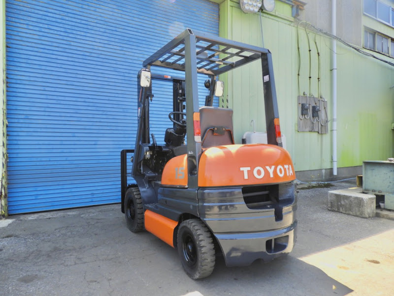 TOYOTA 6FGL15 1.5 Ton Gas/LPG Forklift in Gunma