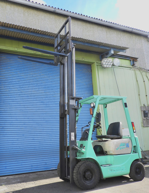 MITSUBISHI FG10 1 Ton Gas/LPG Forklift in Gunma