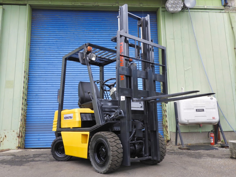 KOMATSU FG15-15 1.5 Ton Gas/LPG Forklift in Gunma