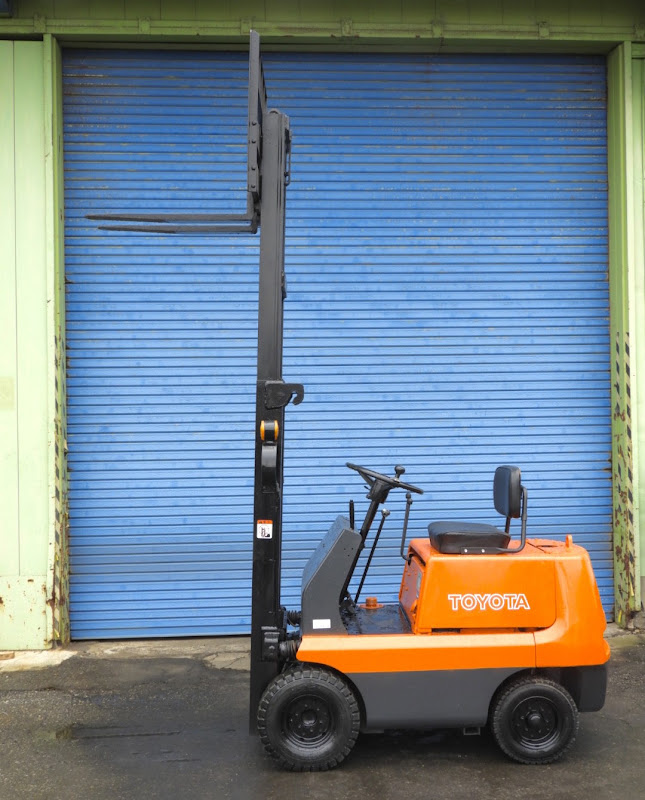 TOYOTA FG09 900kg Gas/LPG Forklift in Gunma