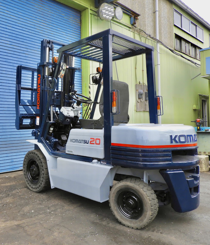 KOMATSU FG20-15 1.5トンガス/LPGフォークリフト