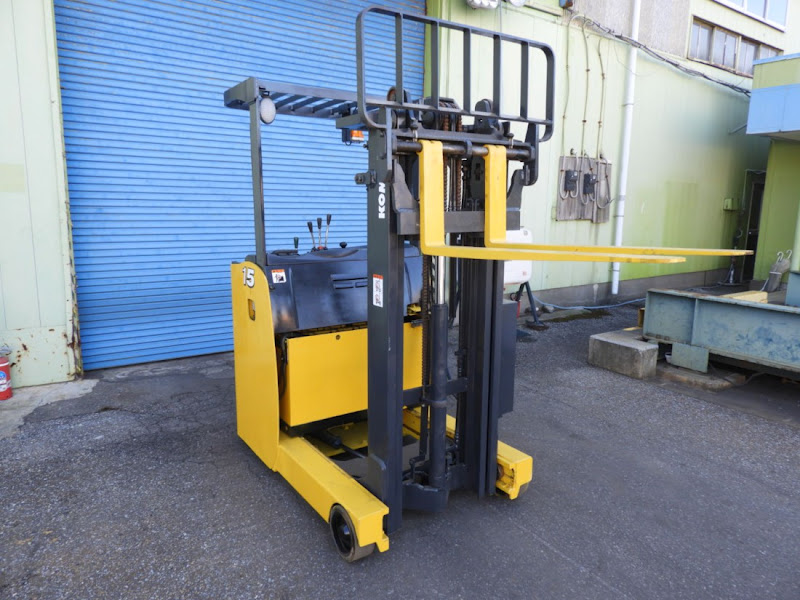 KOMATSU FB15RL-15 1.5 Ton Reach truck forklift in Gunma