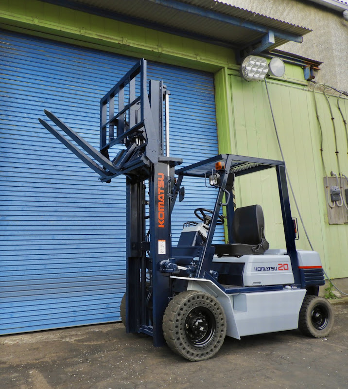 KOMATSU FG20-15 1.5 Ton Gas/LPG Forklift in Gunma