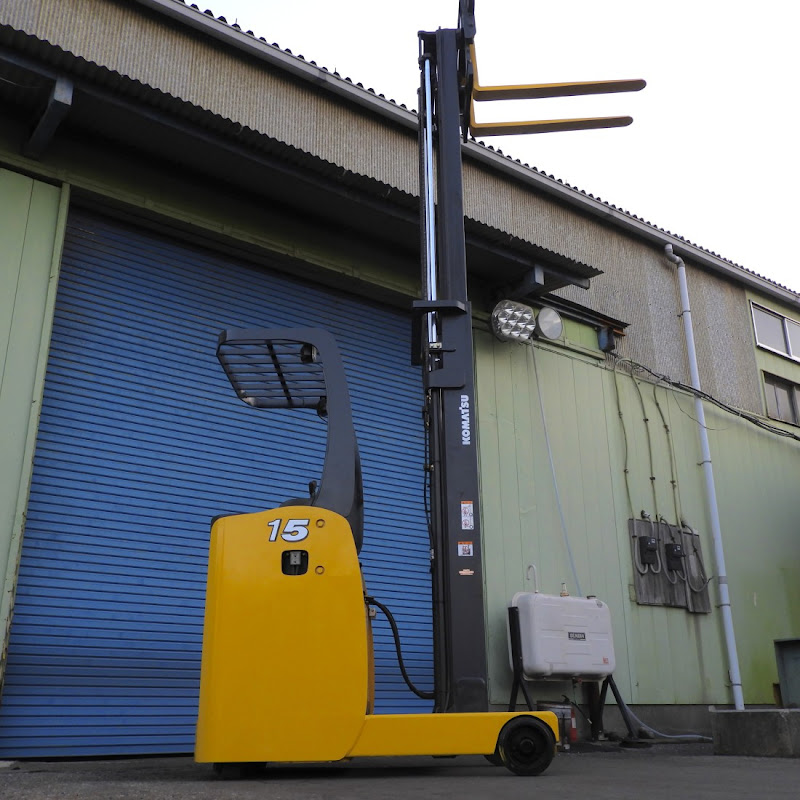 KOMATSU FB15RL-15 1.5 Ton Reach truck forklift in Gunma