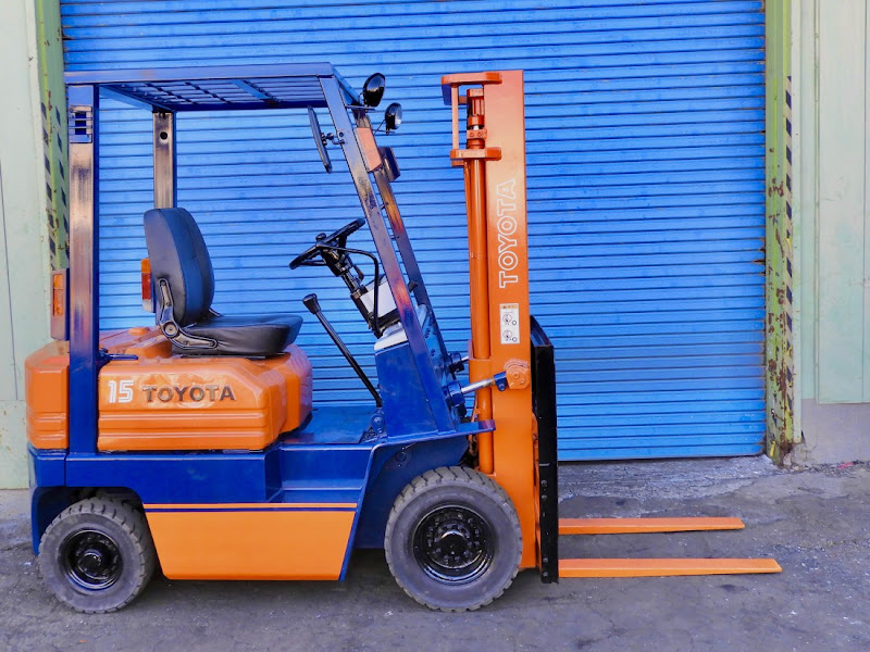 TOYOTA 5FGL15 1.5 Ton Gas/LPG Forklift in Gunma