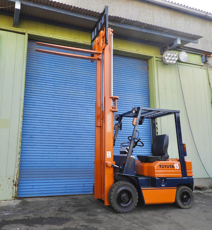 TOYOTA 5FGL15 1.5 Ton Gas/LPG Forklift in Gunma