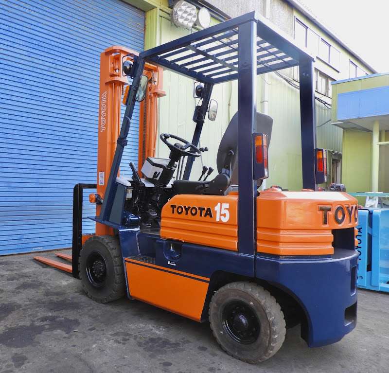 TOYOTA 5FGL15 1.5 Ton Gas/LPG Forklift in Gunma