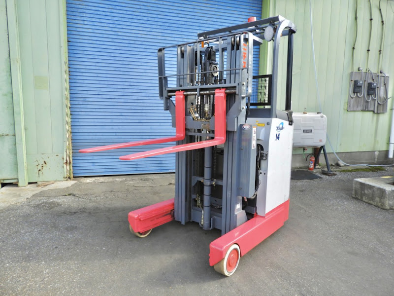 NICHIYU FBRMW14-75-430M 1.5 Ton Reach truck forklift in Gunma