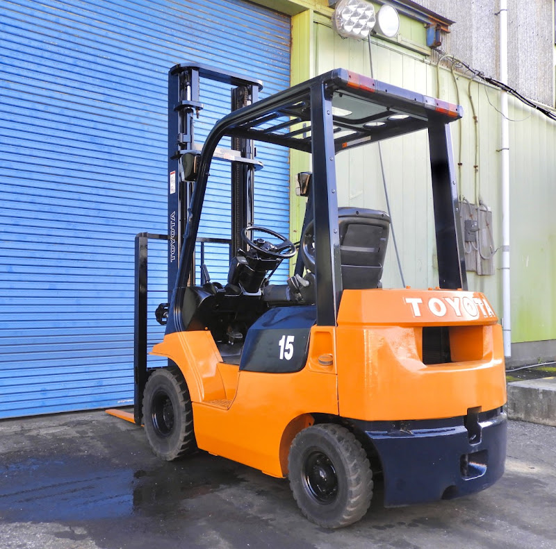 TOYOTA 02-7FG15 1.5 Ton Gas/LPG Forklift in Gunma