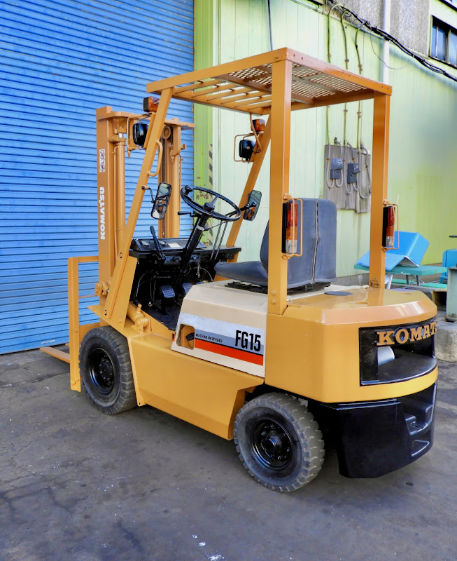 KOMATSU FG15-14 1.5 Ton Gas/LPG Forklift in Gunma